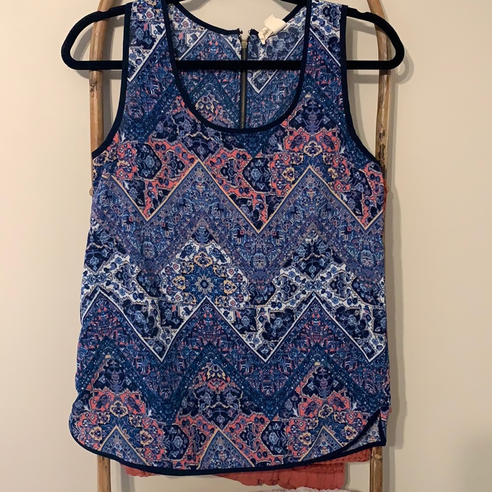 Adorable paisley tank